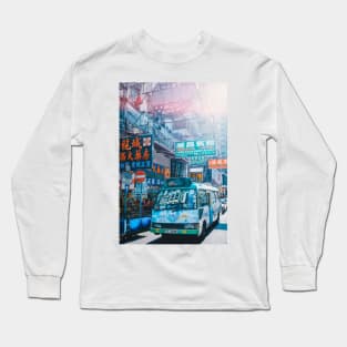 Hong Kong signs V Long Sleeve T-Shirt